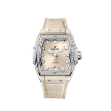 Hublot Spirit of Big Bang BEIGE Keramik Titan Diamanten