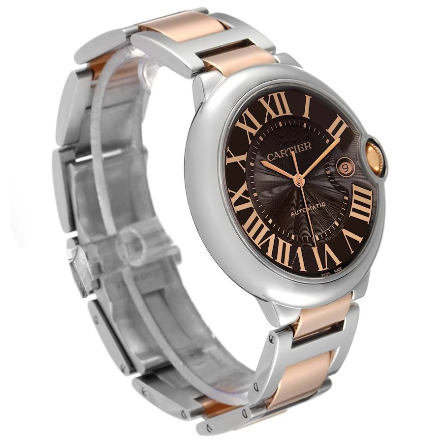 Cartier BALLON BLEU Roségold Mix Chocolate 42mm