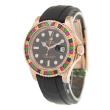Rolex Diamanten Schwarzes Zifferblatt