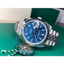 Rolex Datejust 41 Blaues Zifferblatt -0002