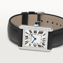 Cartier TANK MUST LARGE MODEL Diamanten 33.7mm