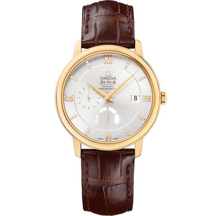 Omega De Ville Prestige Co-Axial 39.5 Power Reserve Gelbgold / Silver