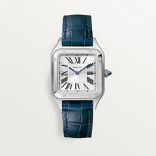 Cartier SANTOS-DUMONT Blau Strap 38mm