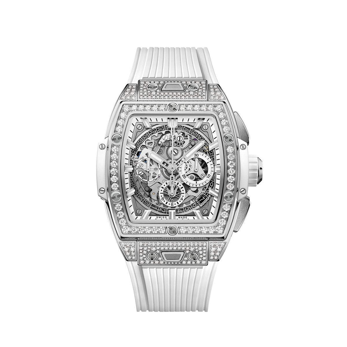 Hublot Spirit of Big Bang Titan WHITE PAVÉ