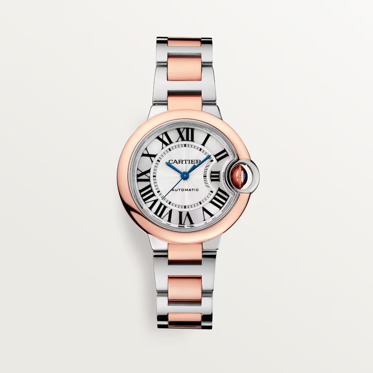 Cartier BALLON BLEU Roségold Mix 33mm