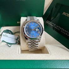 Rolex Datejust 41 Edelstahl Blue Roman Dial Jubilee Bracelet