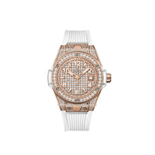 Hublot Big Bang ONE CLICK KING GOLD WHITE FULL PAVÉ