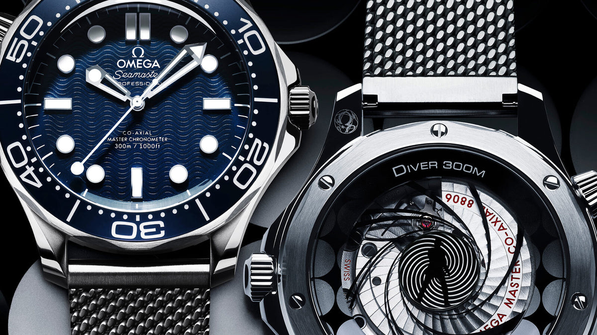 Omega 300m diving 42mm Master Chronometer James Bond 60th Anniversary