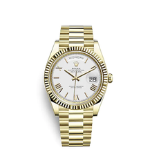 Rolex Day-Date 40 White/18 carat Gelbgold Ø40 mm