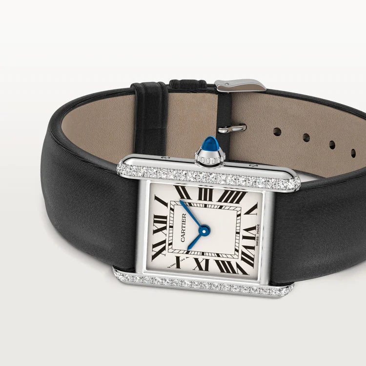 Cartier TANK MUST SMALL MODEL Diamanten 29.5mm