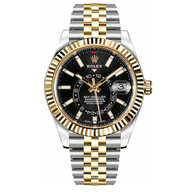 Rolex Sky-Dweller Oystersteel & Gelbgold -0005