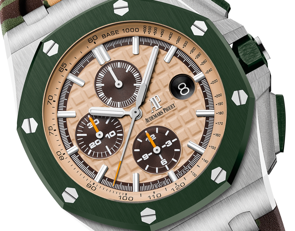 Audemars Piguet OFFSHORE Beige Camouflage Dial CHRONOGRAPH 44mm