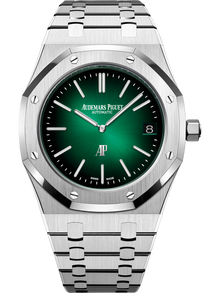 Audemars Piguet ROYAL OAK “JUMBO” Smoked Grünes Zifferblatt 39mm