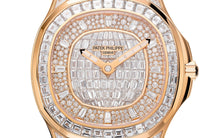 Patek Philippe Aquanaut Luce Haute Joaillerie, 18k Roségold with 313 Diamanten ~7,9ct, 38,8mm