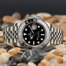 Rolex GMT Master ll Automatic Schwarzes Zifferblatt Jubilee Bracelet Edelstahl M126710GRNR-0003
