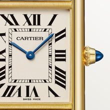 Cartier Tank Louis Cartier Large model Grained silvered dial 33.7 mm