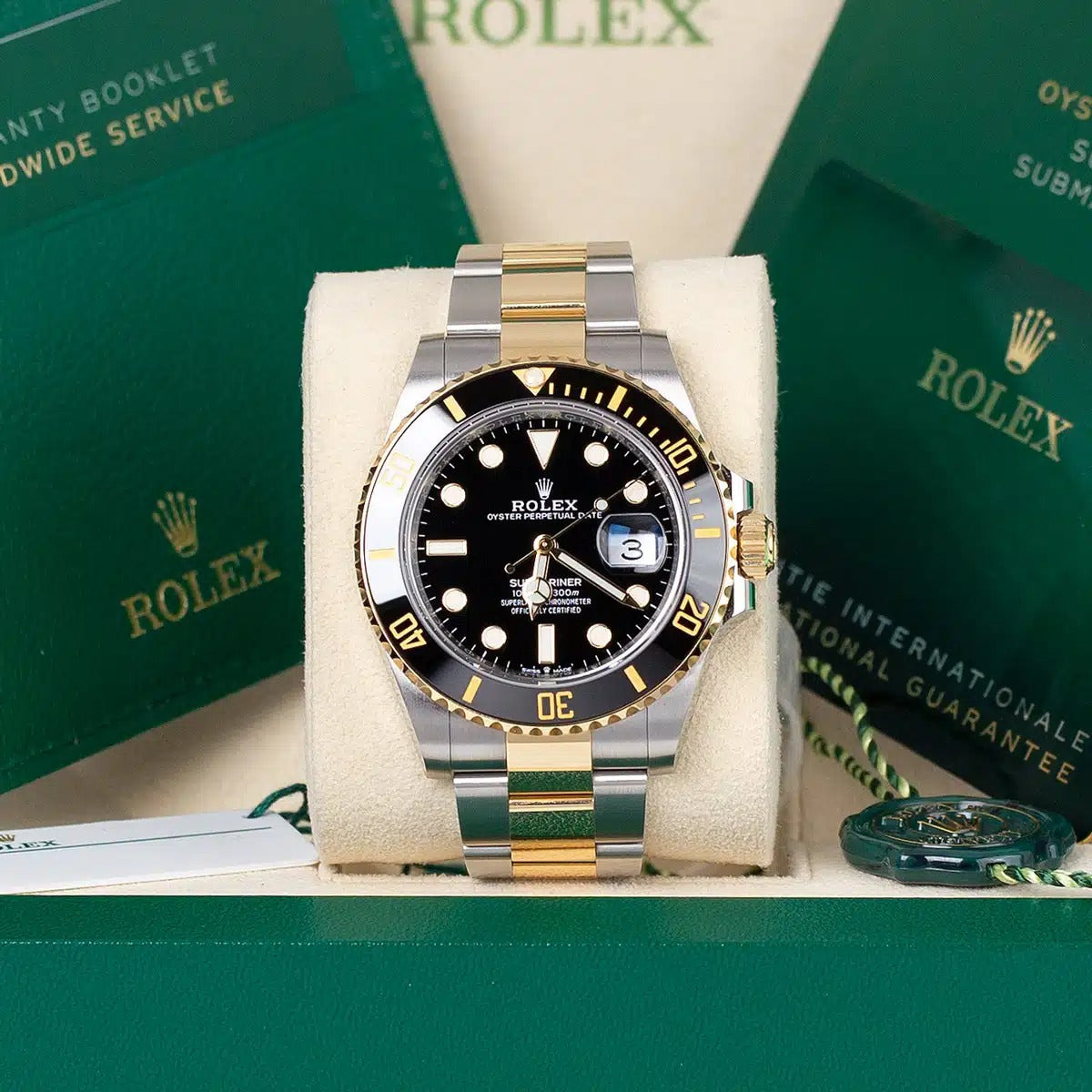 Rolex Submariner Date Two Tone Oyster Bracelet