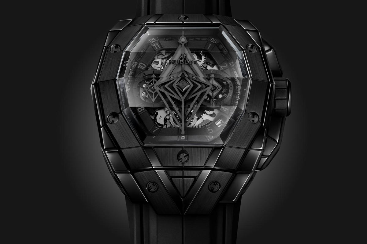 Hublot Hublot, Spirit of Big Bang Sang Bleu All Black, Keramik, 42mm, Limited Edition