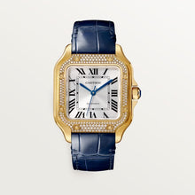 Cartier Santos de Cartier Medium model Sunray-effect dial 35.1 mm
