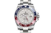 Rolex GMT-MASTER II Oyster, 40 mm, Weißgold M-0002