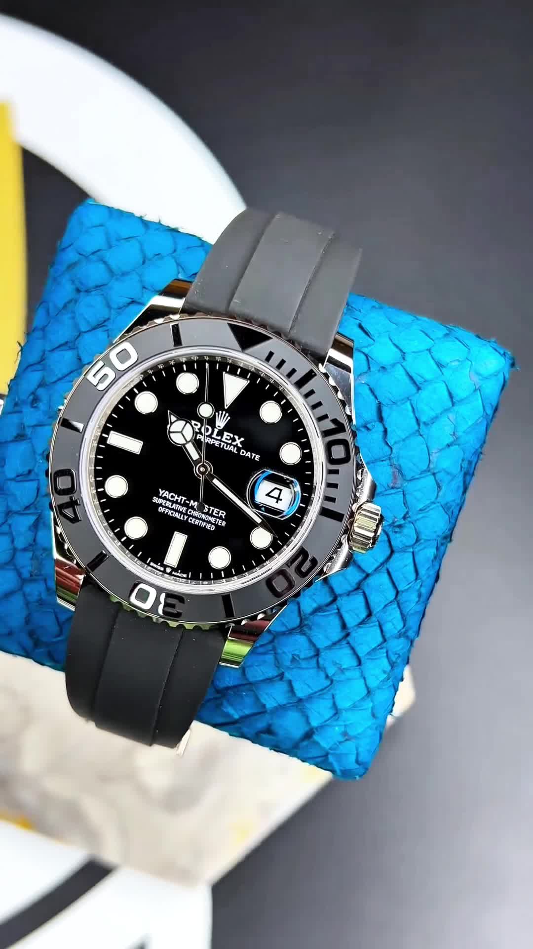 Rolex Yacht-Master Schwarze Keramik Bezel 42mm -0002