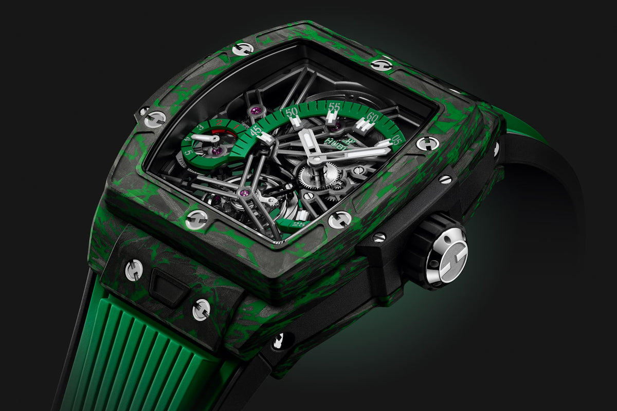 Hublot Spirit of Big Bang TOURBILLON CARBON GREEN