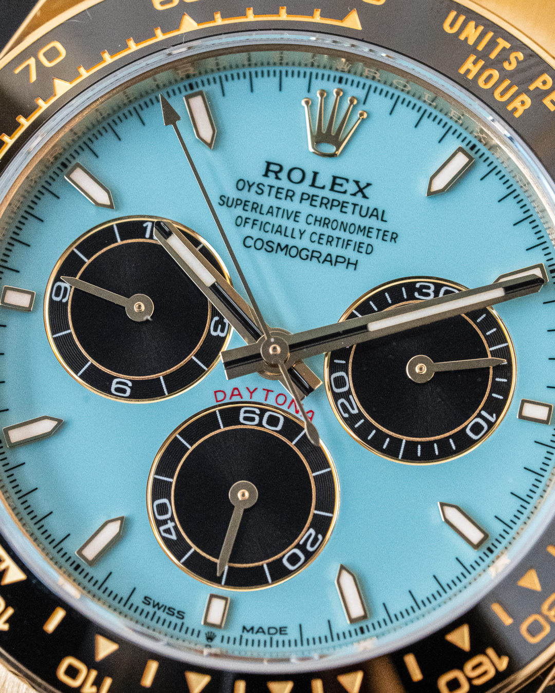 Rolex Cosmograph Daytona Turquoise Blaues Zifferblatt 40 mm -0014