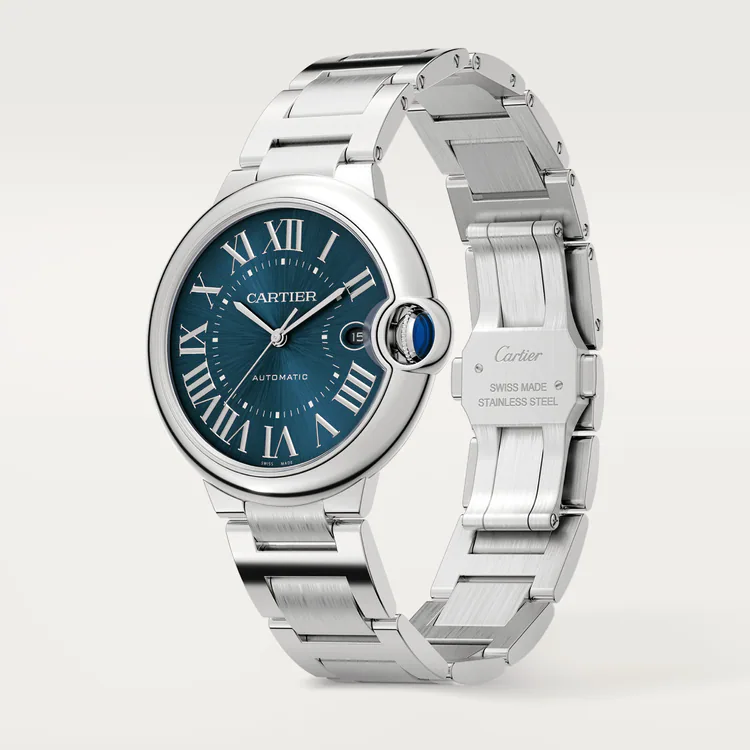 Cartier BALLON BLEU Blaues Zifferblatt 42mm