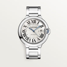 Cartier Ballon Bleu de Cartier Silver guilloché dial 42 mm