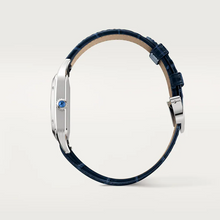 Cartier SANTOS-DUMONT Blau 36mm