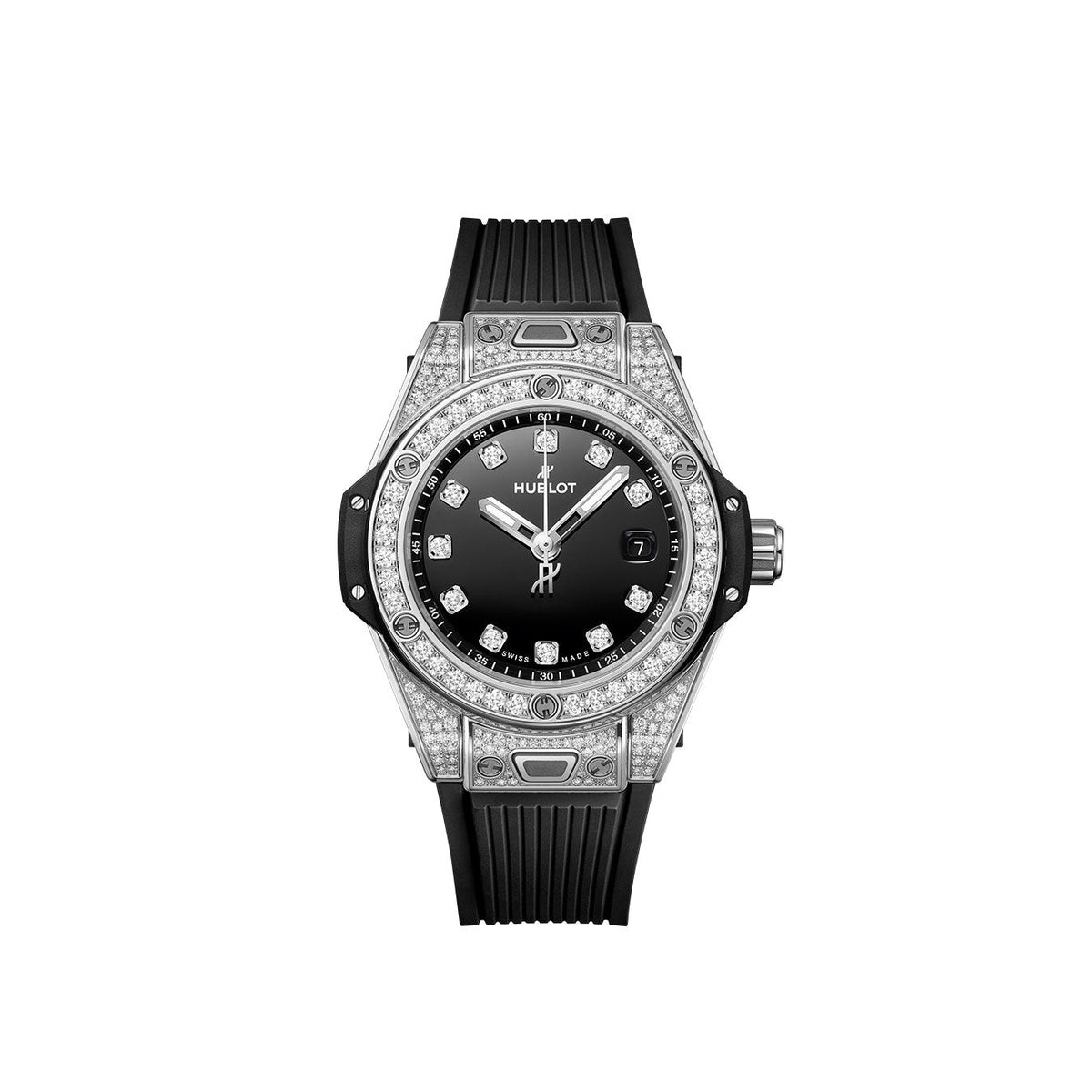 Hublot Big Bang ONE CLICK Edelstahl PAVÉ