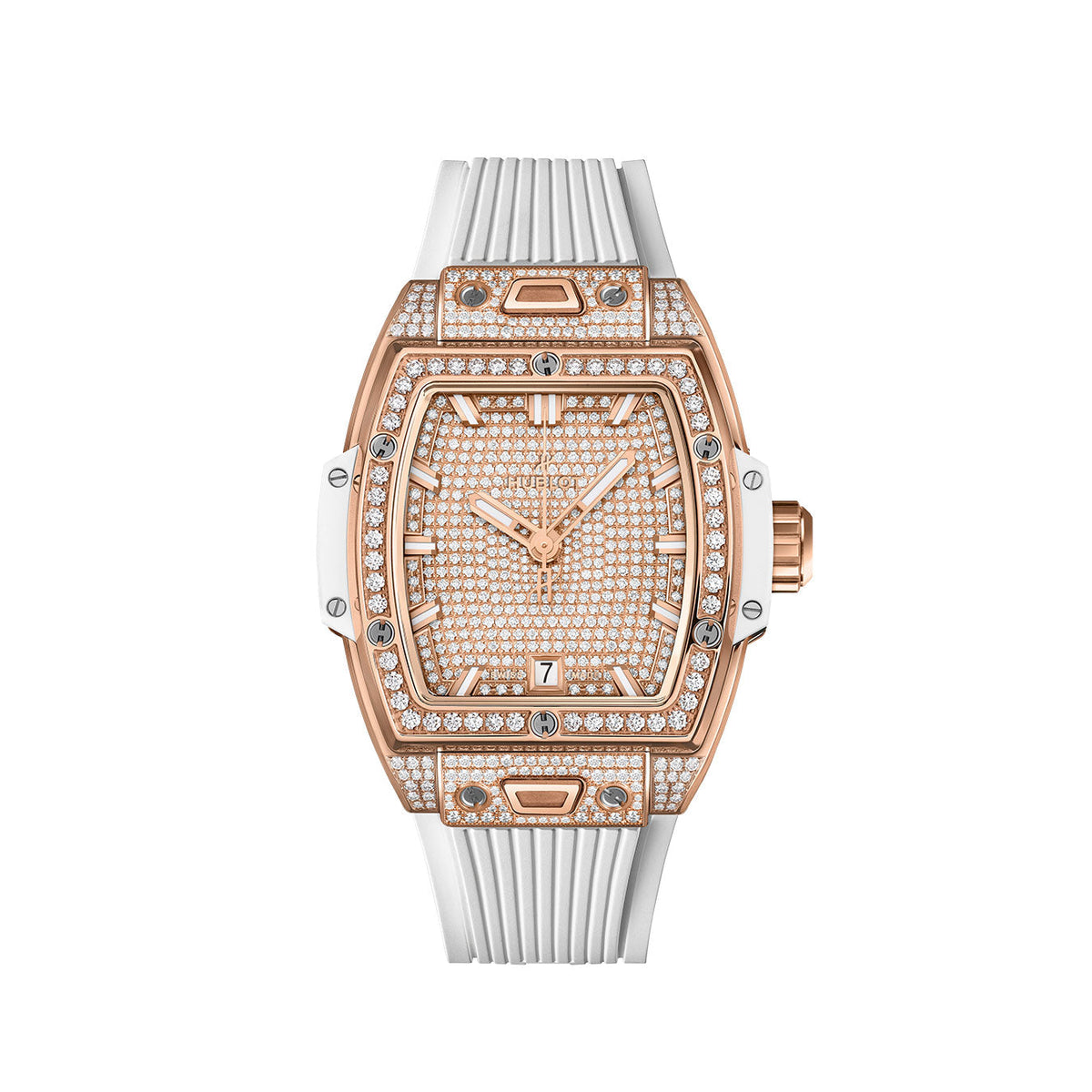 Hublot Spirit of Big Bang KING GOLD WHITE FULL PAVÉ