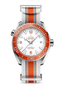 Omega PLANET OCEAN 600M White / Orange 43.5mm