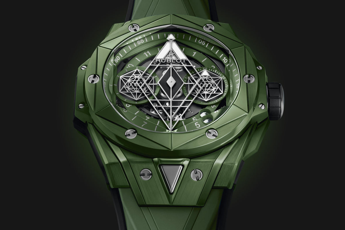 Hublot Big Bang SANG BLEU II GREEN Keramik