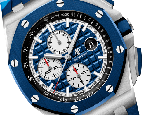 Audemars Piguet OFFSHORE Blue Camouflage Dial CHRONOGRAPH 44mm