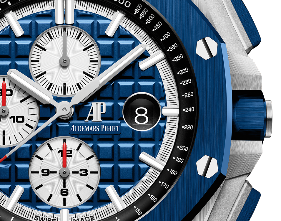 Audemars Piguet OFFSHORE Blue Camouflage Dial CHRONOGRAPH 44mm