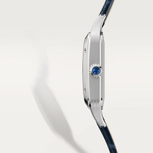 Cartier SANTOS-DUMONT Blau 36mm