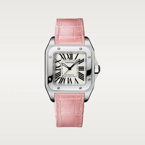 Cartier SANTOS 100 Rosa Armband 35.6mm