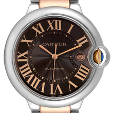 Cartier BALLON BLEU Roségold Mix Chocolate 42mm