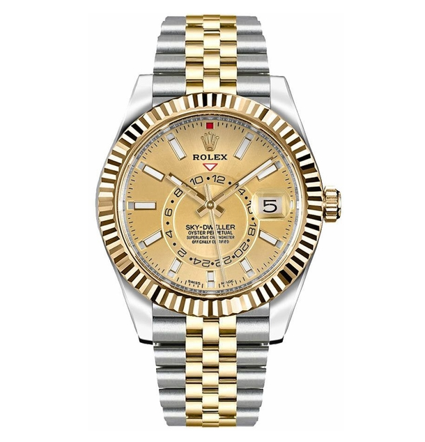 Rolex Sky-Dweller 42mm Champagne Dial -0004