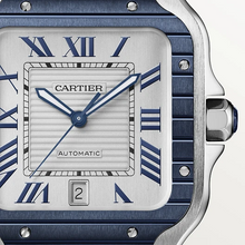 Cartier SANTOS Blau PVD Bezel 39.8mm