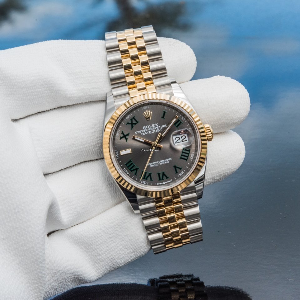 Rolex Datejust 41 horloge: Oystersteel-staal en Geelgoud