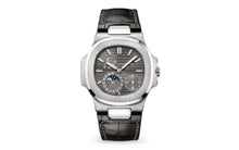 Patek Philippe Nautilus Date, Moon Phases , 18k Weißgold, 40mm