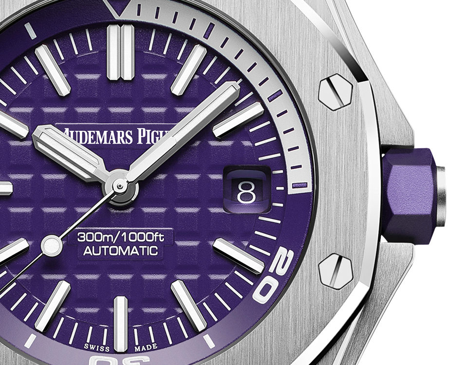 Audemars Piguet OFFSHORE DIVER Purple Dial 42mm