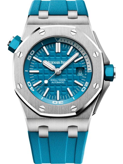 Audemars Piguet OFFSHORE DIVER Turquoise Blaues Zifferblatt 42mm
