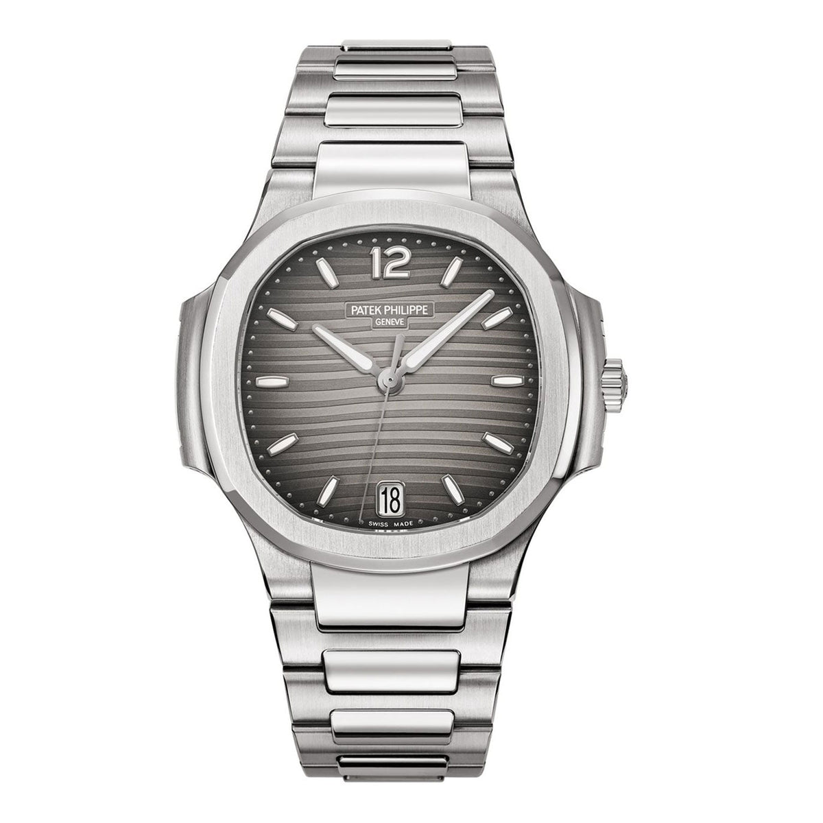 Patek Philippe Nautilus Ladies Automatic , Edelstahl, 35,2mm