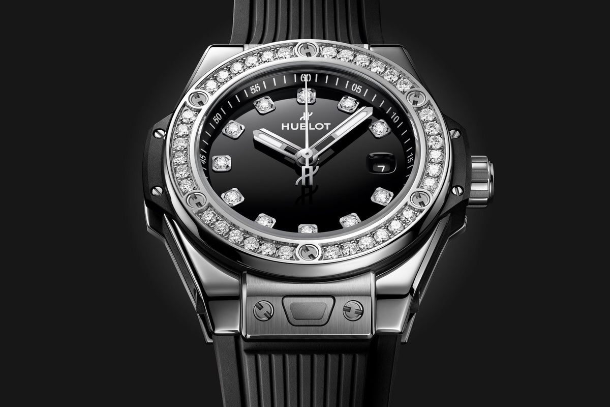 Hublot Big Bang ONE CLICK Edelstahl Diamanten