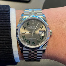 Rolex DATEJUST 41 Oyster, 41 mm, Oystersteel and Weißgold