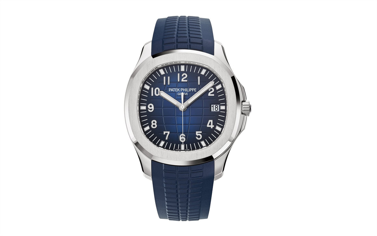 Patek Philippe Aquanaut Date, Sweep Seconds , 18k Weißgold 42,2 mm