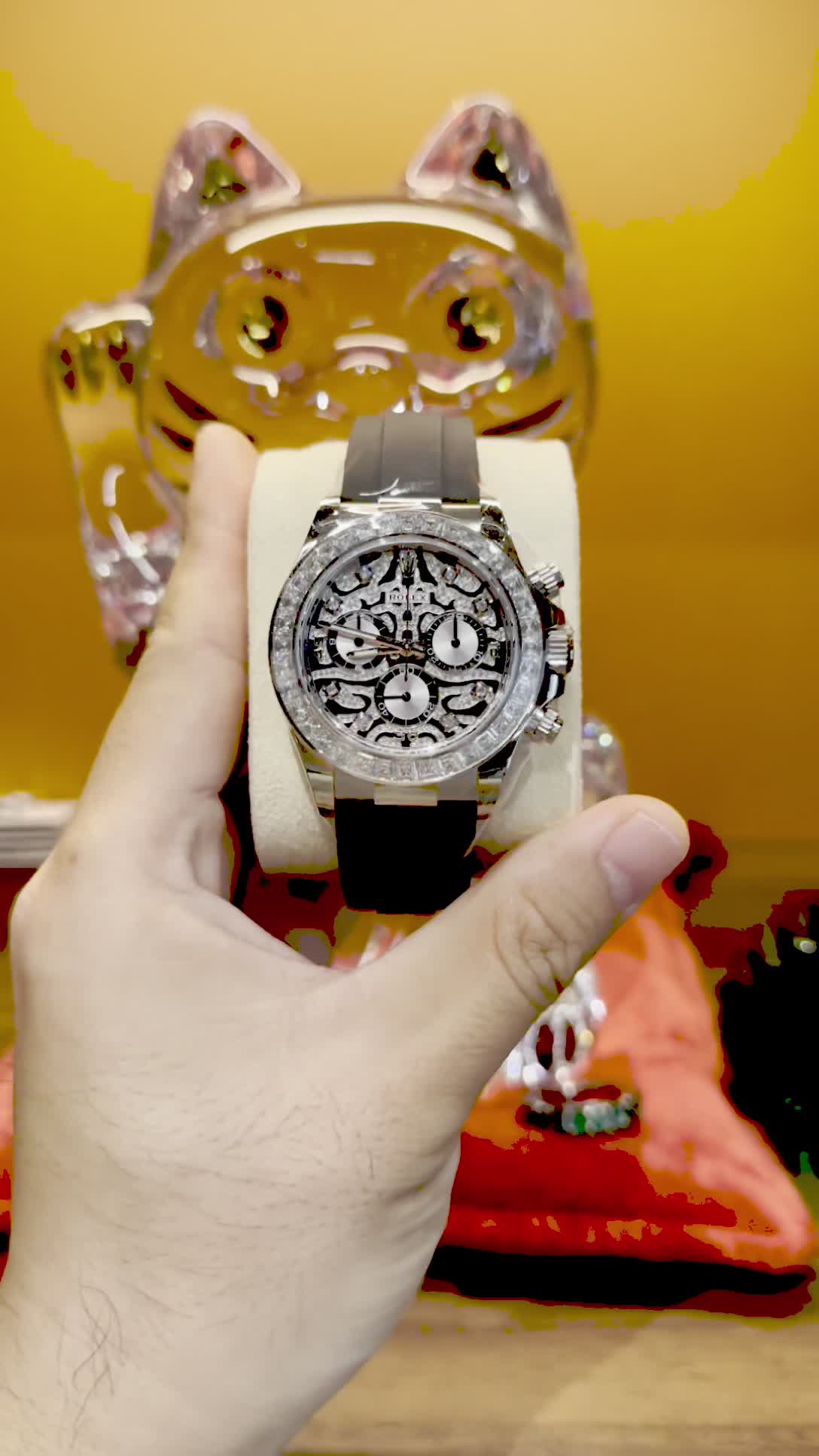 Rolex Daytona Eye of the Tiger Weißgold UNWORN